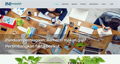 Desktop Screenshot of inimajalah.com