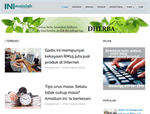 Tablet Screenshot of inimajalah.com